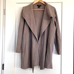 Rachel Zoe Front Cardigan in Beige Heather Size Medium